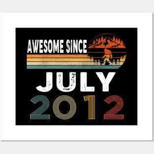 Awesome Since July 2012 Posters and Art